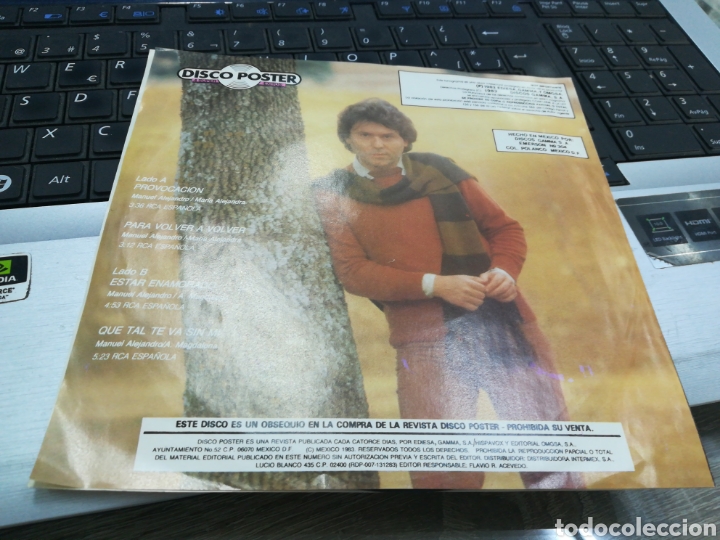 Discos de vinilo: Raphael ep provocaci&oacute;n + 3 M&eacute;xico 1983 - Foto 2