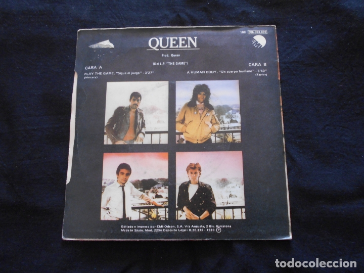 Discos de vinilo: QUEEN // PLAY THE GAME + 1 - Foto 2