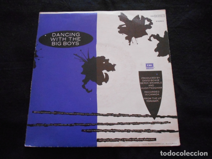 Discos de vinilo: DAVIS BOWIE // BLUE JEANS + 1 - Foto 2
