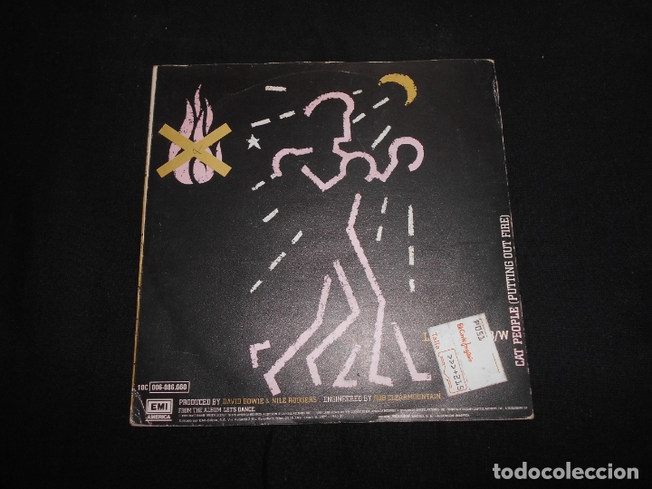 Discos de vinilo: DAVIS BOWIE // LETS DANCE + 1 - Foto 2