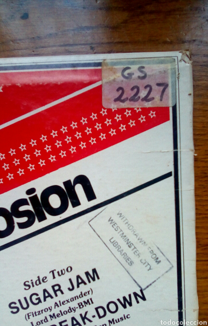 Discos de vinilo: Strakers Soca Explosion - Soca break-down, Strakers Records, 1980. US. - Foto 5
