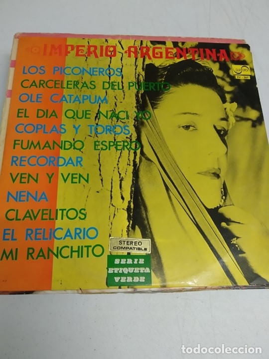 Discos de vinilo: Imperio Argentina &lrm;&ndash; Imperio Argentina - Foto 1