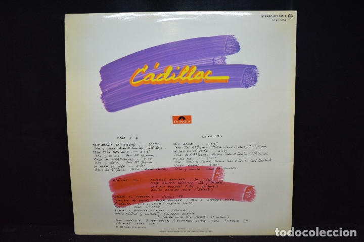 Discos de vinilo: CADILLAC - UN D&Iacute;A M&Aacute;S - LP - Foto 2