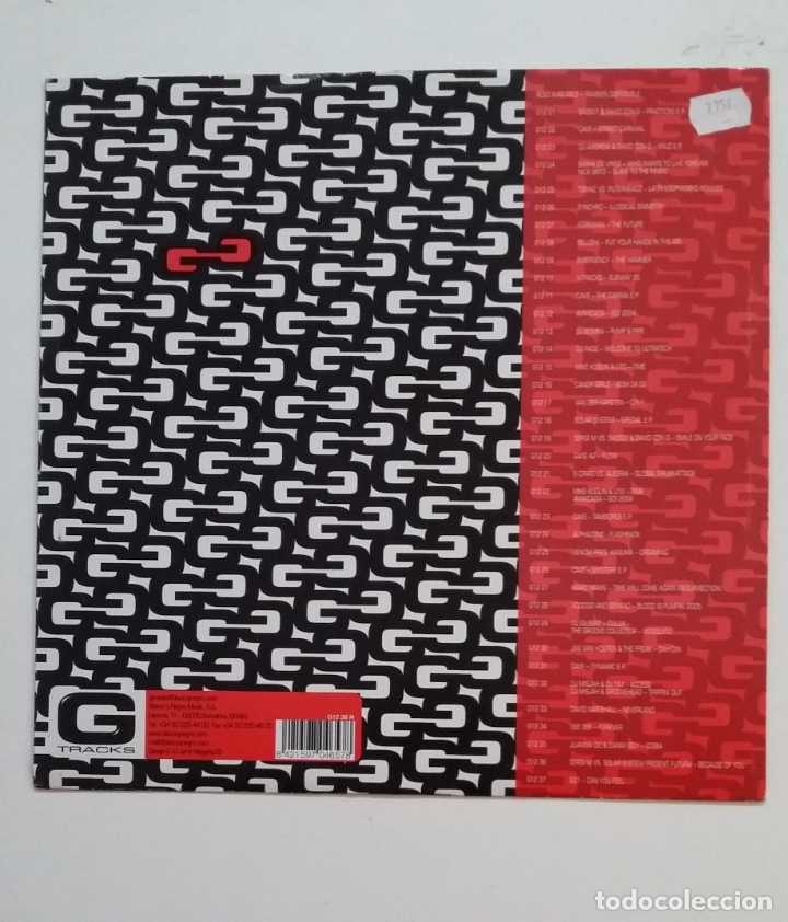 Discos de vinilo: TECHNO MANIACS. RED E.P. TDKDA68 - Foto 2