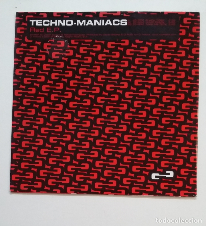 Discos de vinilo: TECHNO MANIACS. RED E.P. TDKDA68 - Foto 1