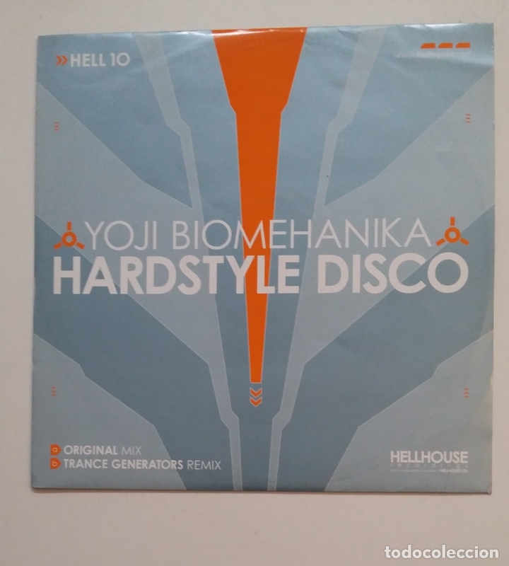 Discos de vinilo: Yoji Biomehanika. HARDSYLE DISCO. MAXI SINGLE. TDKDA68 - Foto 1