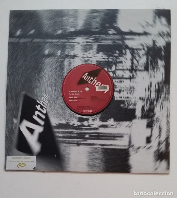 Discos de vinilo: RANSACKER IN DA CLUB. ANTHEM. MAXI SINGLE. TDKDA68 - Foto 1