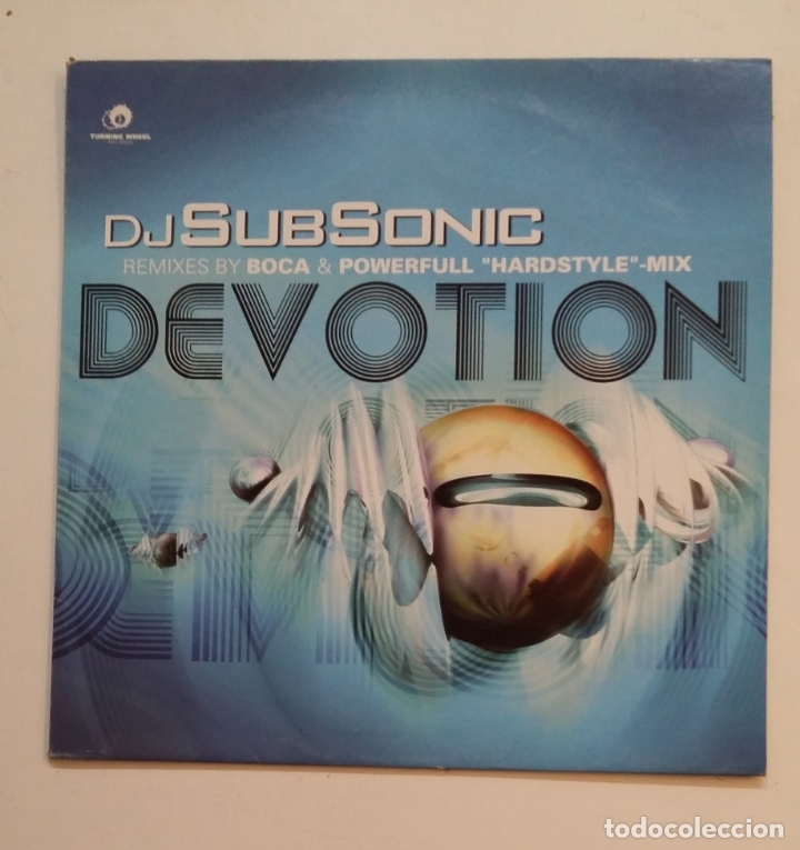 Discos de vinilo: DJ. SUBSONIC. DEVOTION. BOCA REMIX. WAVEFORM REMIX. MAXI SINGLE. TDKDA68 - Foto 1