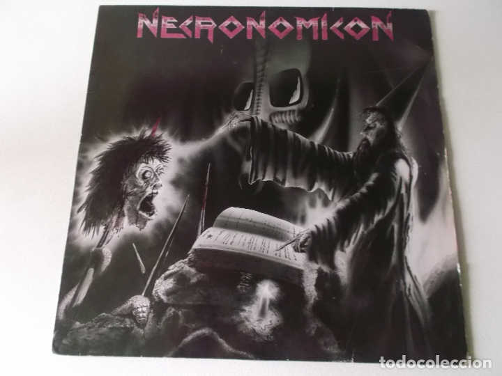 Discos de vinilo: Necronomicon. Apocalyptic Nightmare, Scratchcore LP Germany 1987 - Foto 1