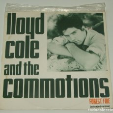Discos de vinilo: LLOYD COLE AND THE COMMOTIONS - FOREST FIRE + 2 - POLYDOR UK 1984. Lote 176791519