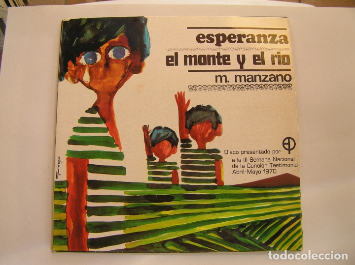 Discos de vinilo: ESPERANZA EL MONTE Y EL RIO  - M. MANZANO -  EDICIONES PAULINAS -  SINGLE  -  PL - Foto 1