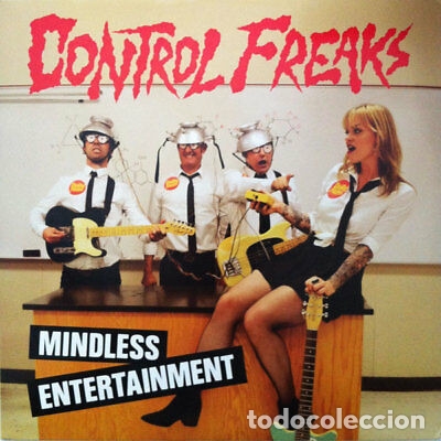 Discos de vinilo: CONTROL FREAKS Mindless Entertainment (LP) - Foto 1