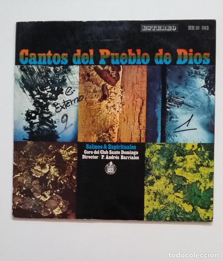 Discos de vinilo: CANTOS DEL PUEBLO DE DIOS, SALMOS Y ESPIRITUALES. - CORO CLUB SANTO DOMINGO - LP. TDKDA68