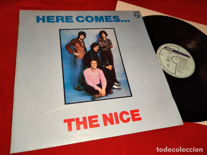 Vinyl-Schallplatten: THE NICE KEITH WITH EMERSON HERE COMES... LP 1990 PHILIPS SPAIN ESPA&Ntilde;A