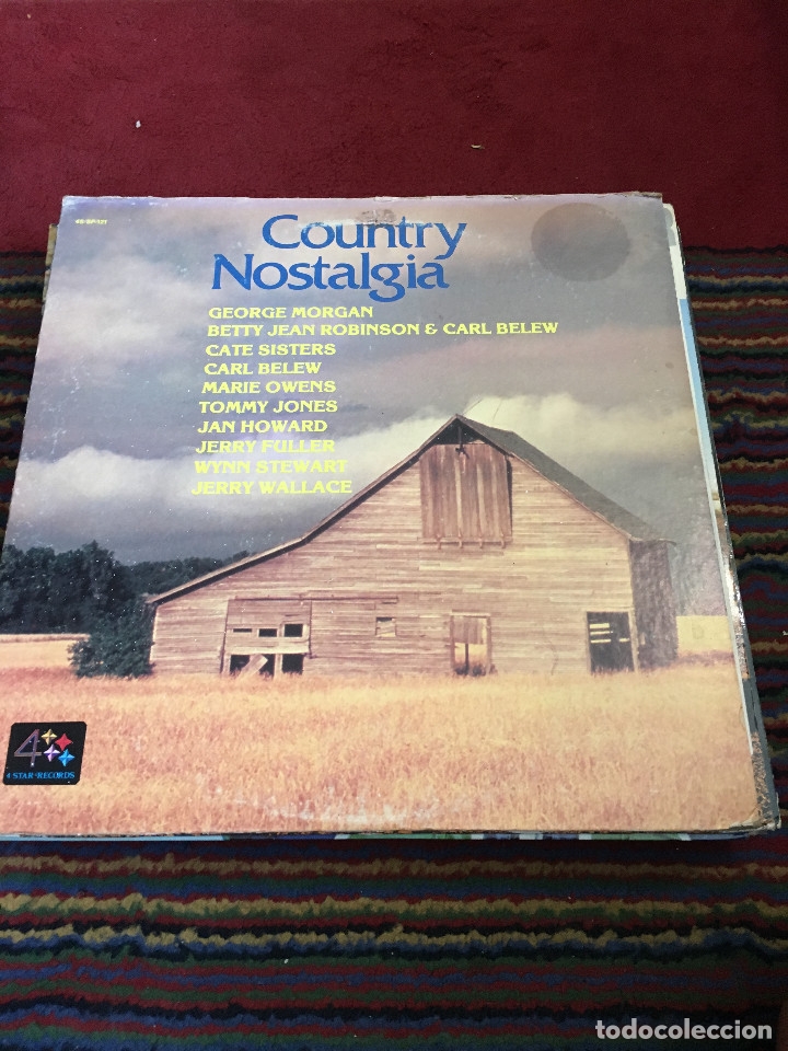 Discos de vinilo: COUNTRY NOSTALGIA LP - Foto 1