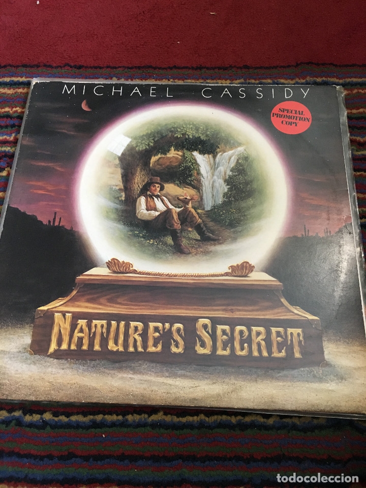 Discos de vinilo: MICHAEL CASSIDY - NATURE�S SECRET - LP - Foto 1