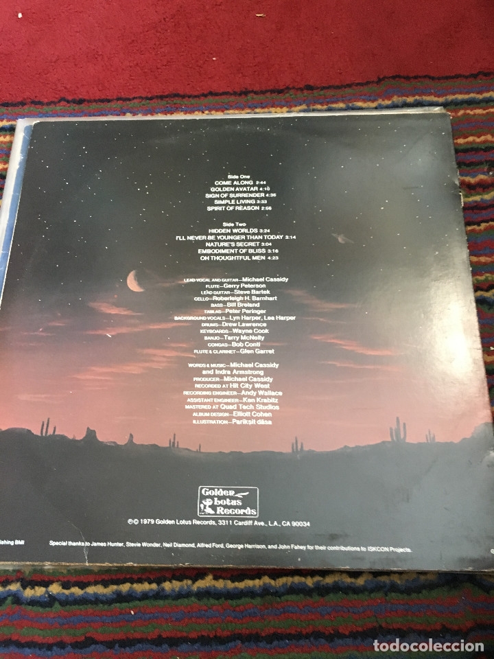 Discos de vinilo: MICHAEL CASSIDY - NATURE�S SECRET - LP - Foto 2