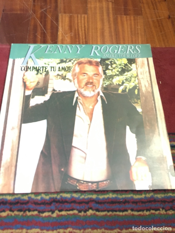 Discos de vinilo: KENNY ROGERS-COMPARTE TU AMOR-LP - Foto 1
