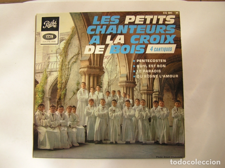 Discos de vinilo: LES PETITS CHANTEOURS A LA CROIX DE BOIS - EMI  -  SINGLE  -  PL - Foto 1