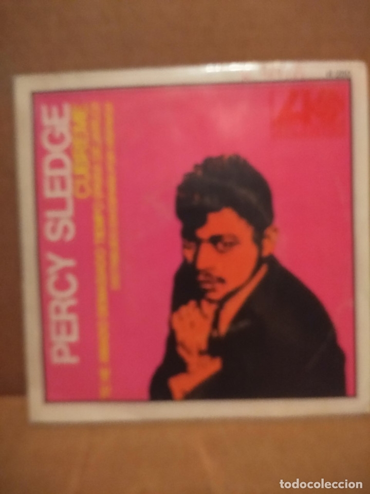 Discos de vinilo: SG PERCY SLEDGE : COVER ME - Foto 1