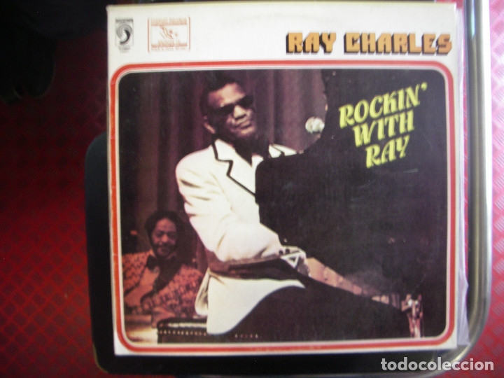 Discos de vinilo: RAY CHARLES- ROCKIN&acute; WITH RAY. LP. - Foto 1
