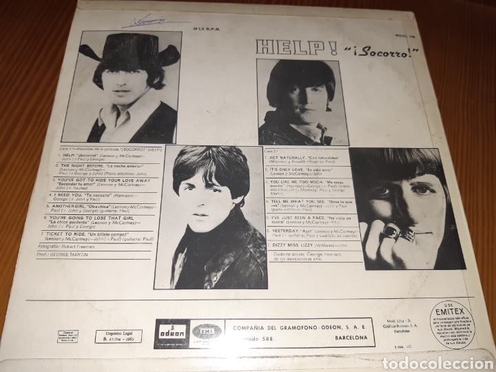 Discos de vinilo: Disco vinilo LP THE BEATLES - Foto 3
