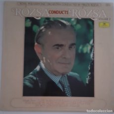Discos de vinilo: MIKLOS ROZSA CONDUCTS ROZSA. Lote 176942409
