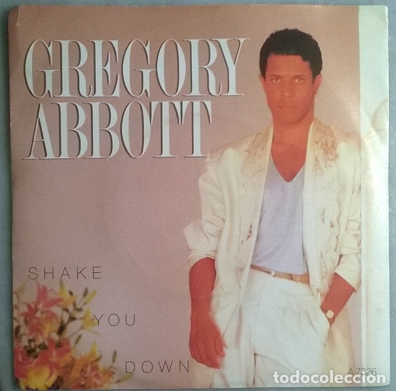 Discos de vinilo: Gregory Abbott. Shake you down/ Wait until tomorrow. CBS, UK 1986 single - Foto 1