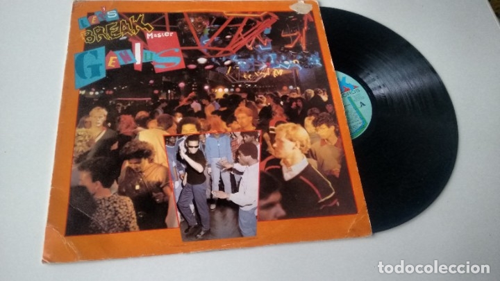 Discos de vinilo: L P ( VINILO) DE MASTER GENIUS A&Ntilde;OS 80 - Foto 1