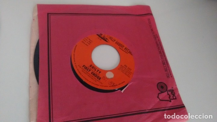 Discos de vinilo: SINGLE (VINILO) DE FIRST CHOICE  A&Ntilde;OS 70 - Foto 1