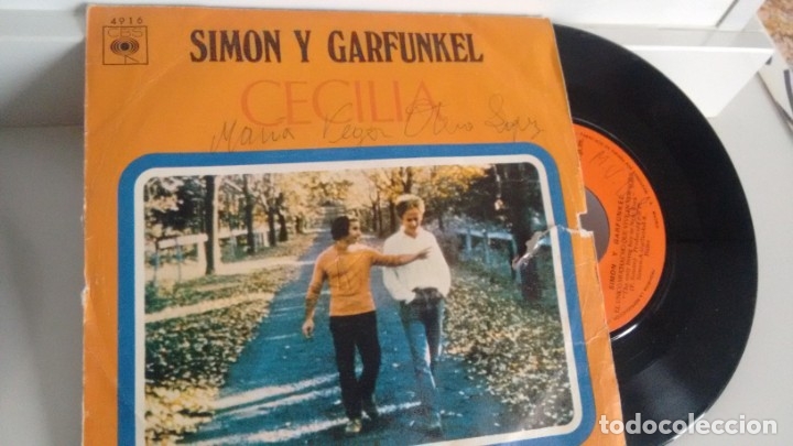 Discos de vinilo: SINGLE (VINILO) DE  SIMON & GARFUNKEL A&Ntilde;OS 70 - Foto 1