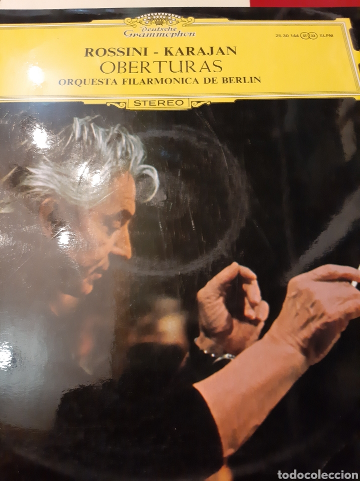 Discos de vinilo: Rossini Karajan coberturas Orquesta Berl&iacute;n - Foto 1