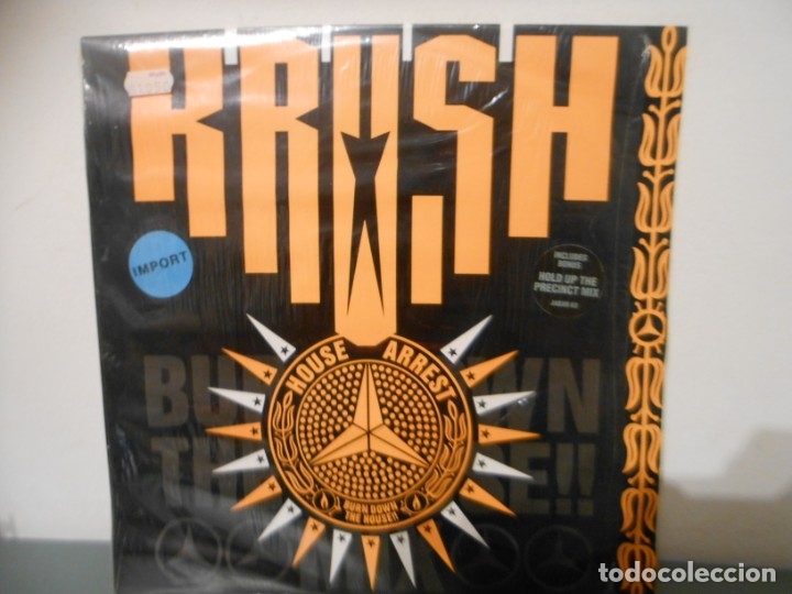 Discos de vinilo: KRUSH - HOUSE ARREST - Foto 1