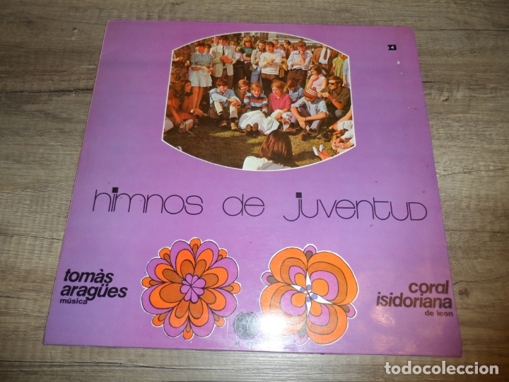 Discos de vinilo: HIMNOS DE JUVENTUD - TOMAS ARAGUES - Foto 1