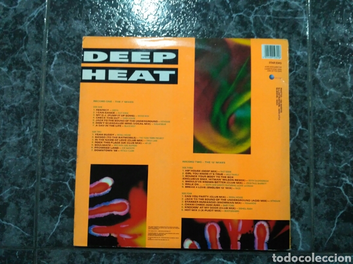Discos de vinilo: Deep Heat (2xLP, Comp) - Foto 3