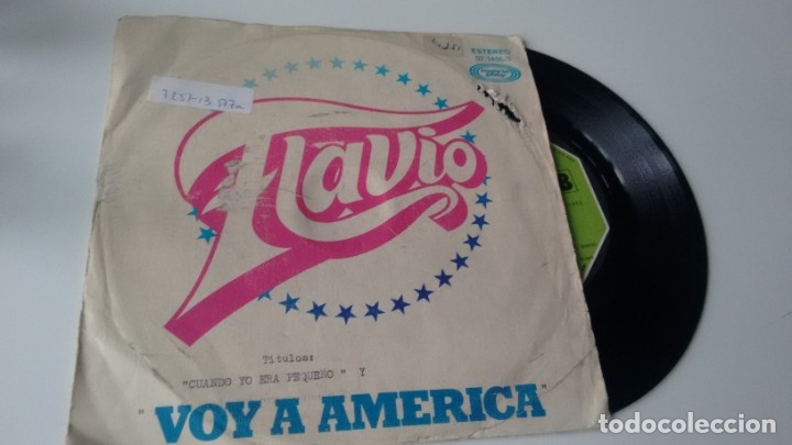 Vinyl records: SINGLE ( VINILO) DE FLAVIO A&Ntilde;OS 70