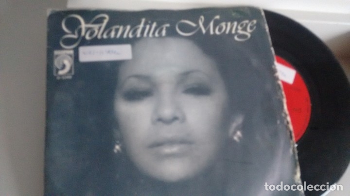 Disques de vinyle: SINGLE (VINILO) DE YOLANDITA MONGE A&Ntilde;OS 70