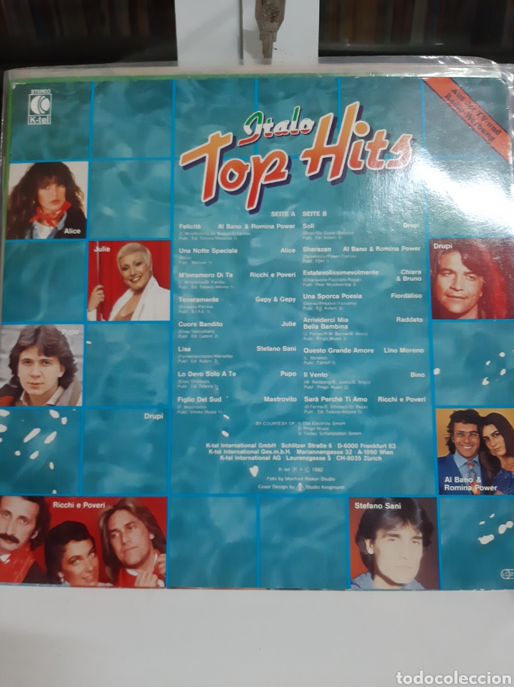 Discos de vinilo: &Iacute;talo top Hits made Germany 1981 - Foto 2