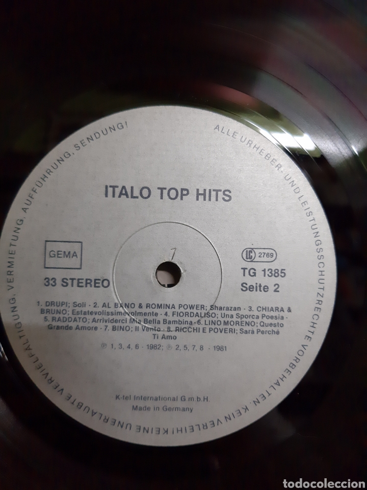 Discos de vinilo: &Iacute;talo top Hits made Germany 1981 - Foto 4