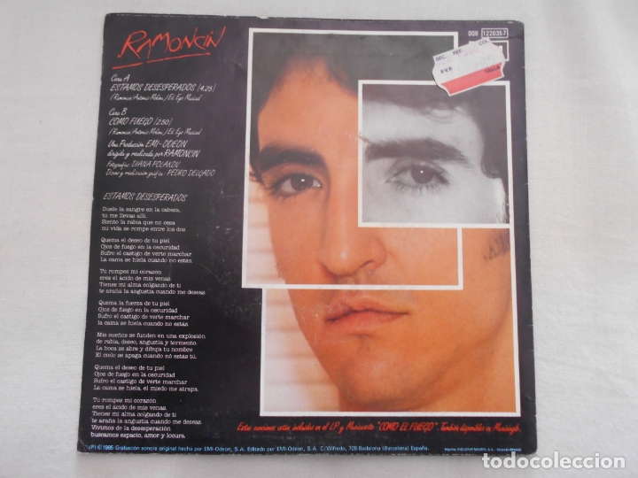 Discos de vinilo: RAMONCIN // ESTAMOS DESESPERADOS - Foto 2