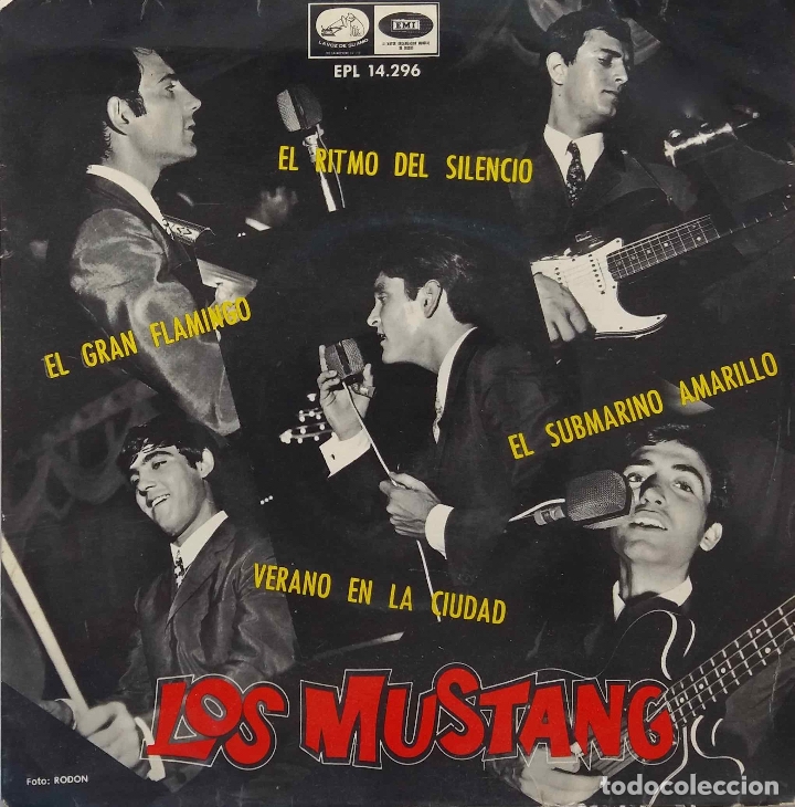 Discos de vinilo: LOS MUSTANG. EL RITMO DEL SILENCIO. EP ORIGINAL ESPA&Ntilde;A - Foto 1