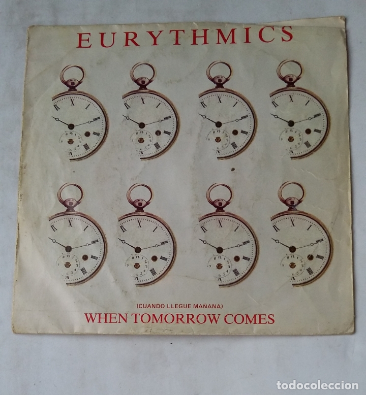 Discos de vinilo: EURYTHMICS. When tomorrow comes. SINGLE. tdkds17 - Foto 1