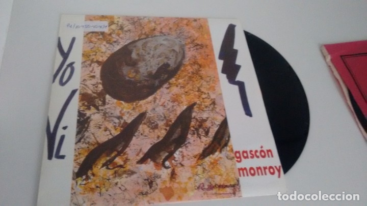 Discos de vinilo: SINGLE (VINILO) DE GASCON MONROY A&Ntilde;OS 90 - Foto 1