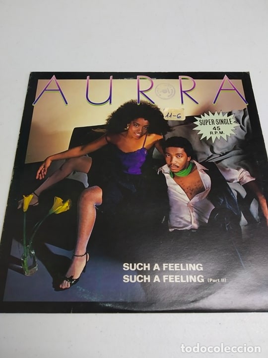 Discos de vinilo: Aurra &lrm;&ndash; Such A Feeling--edicion espa&ntilde;ola 1983 - Foto 1