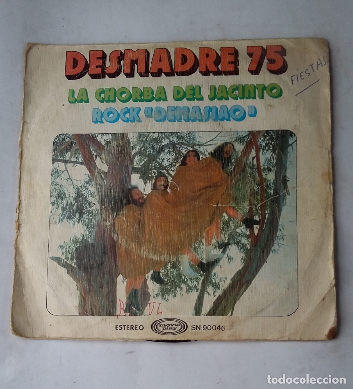 Discos de vinilo: DESMADRE 75 - LA CHORBA DEL JACINTO - SINGLE. tdkds17 - Foto 1
