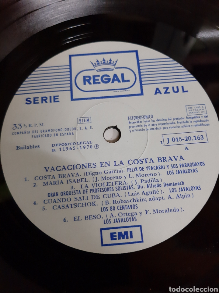 Discos de vinilo: Vacaciones Cista Brava 1970 - Foto 4