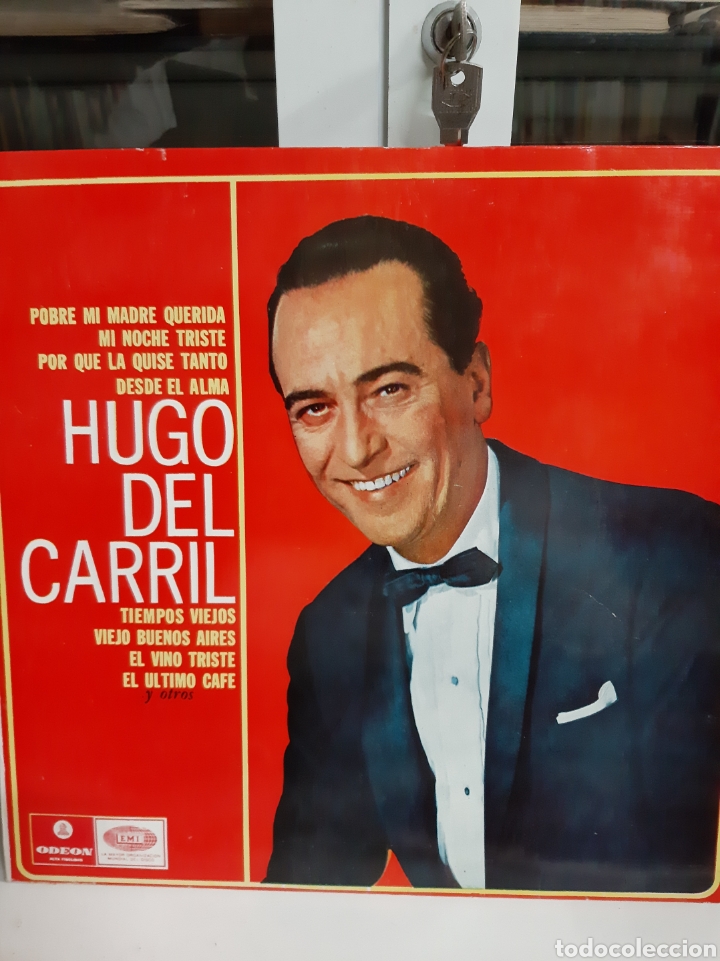 Vinyl records: Hugo del Carril Odeon Argentina