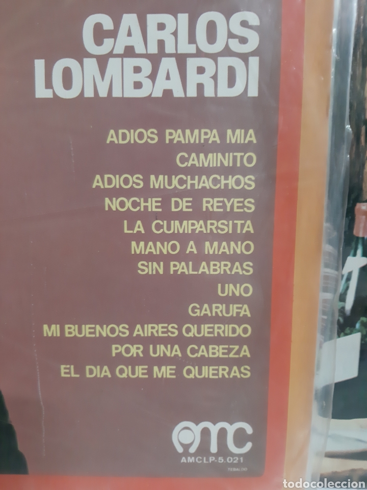 Discos de vinilo: Dos Lps Carlos Lombardi tangos - Foto 2