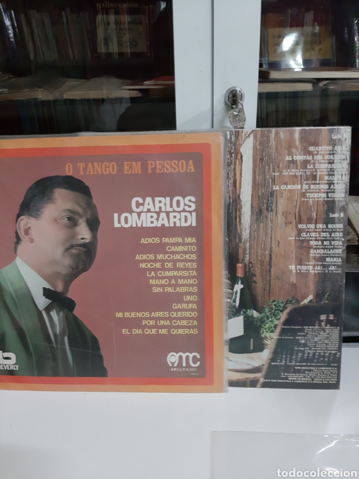 Discos de vinilo: Dos Lps Carlos Lombardi tangos - Foto 1