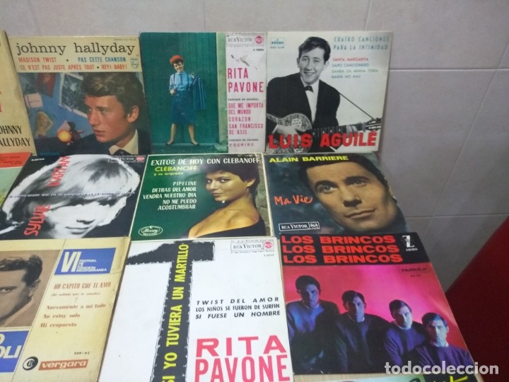 Discos de vinilo: Lote 33 discos a&ntilde;os 60 &euro;. - Foto 3